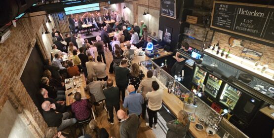 Geslaagd lijsttrekkersdebat georganiseerd door Ondernemers Vereniging Ommen